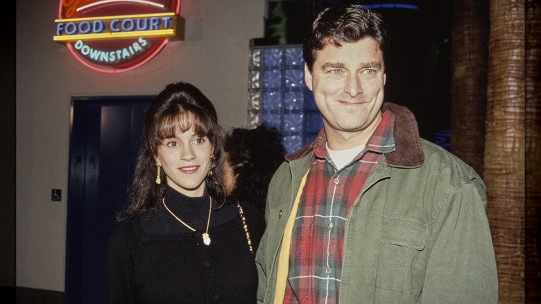 Jami Gertz and Tony Ressler together in the 1990s