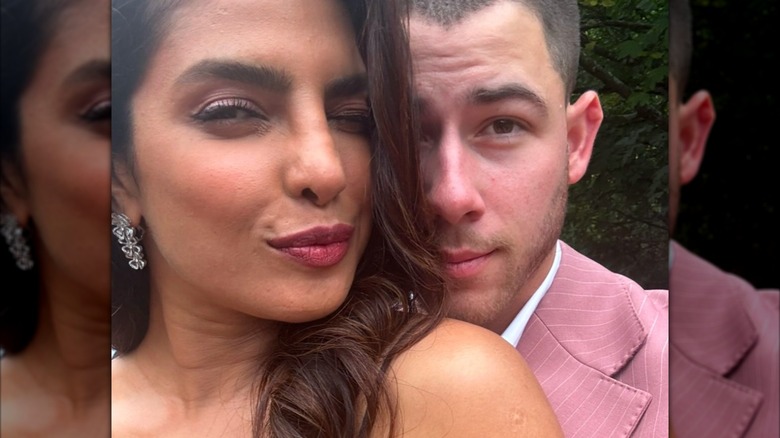 Priyanka Chopra and Nick Jonas smile subtly for a selfie