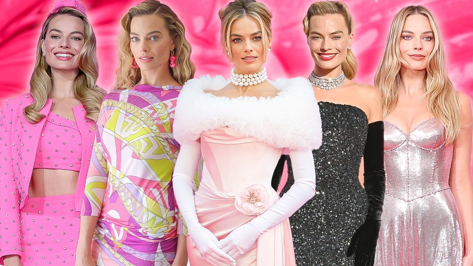 Margot Robbie's 'Barbie' Press Looks Go Beyond Just Pink
