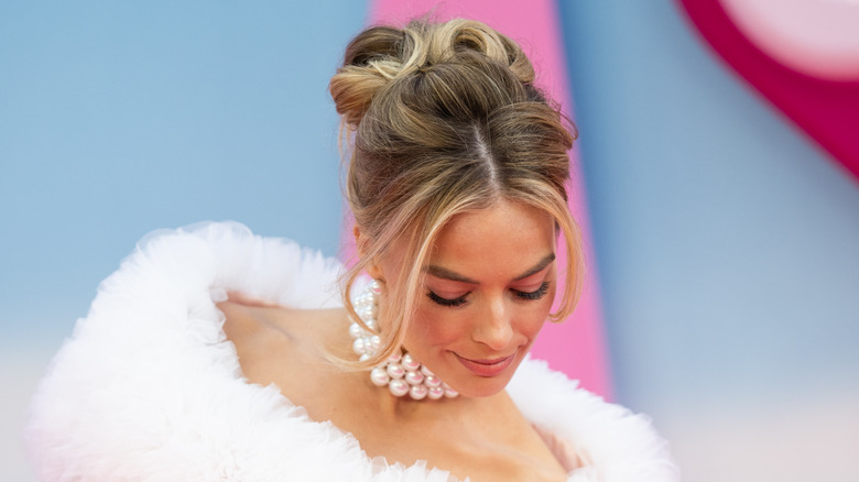 Margot Robbie, Barbie premiere, London