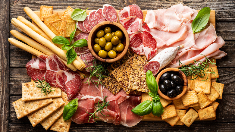 Charcuterie board