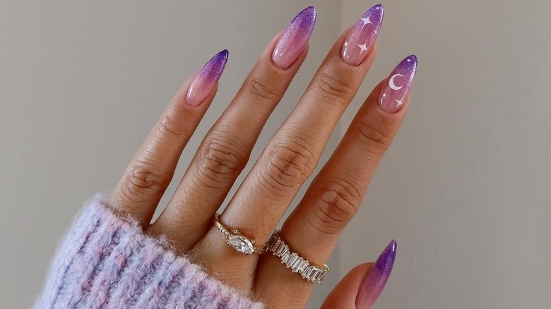Whimsical nail art