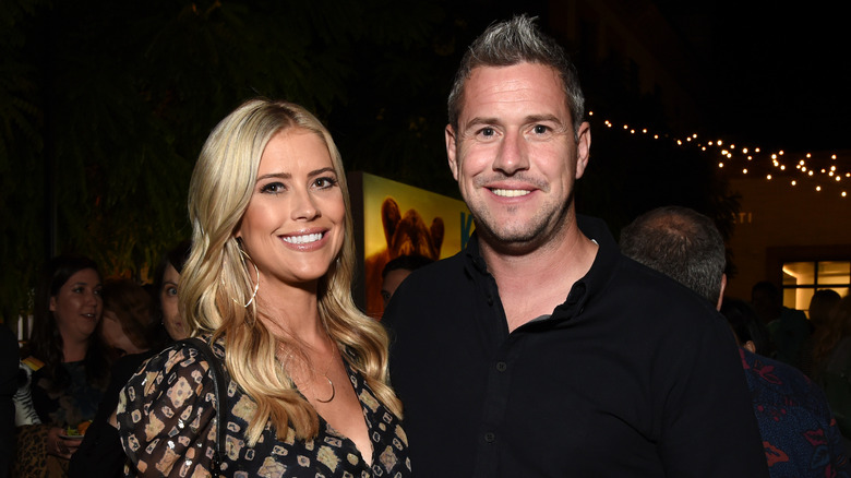 Christina Haack and Ant Anstead smiling