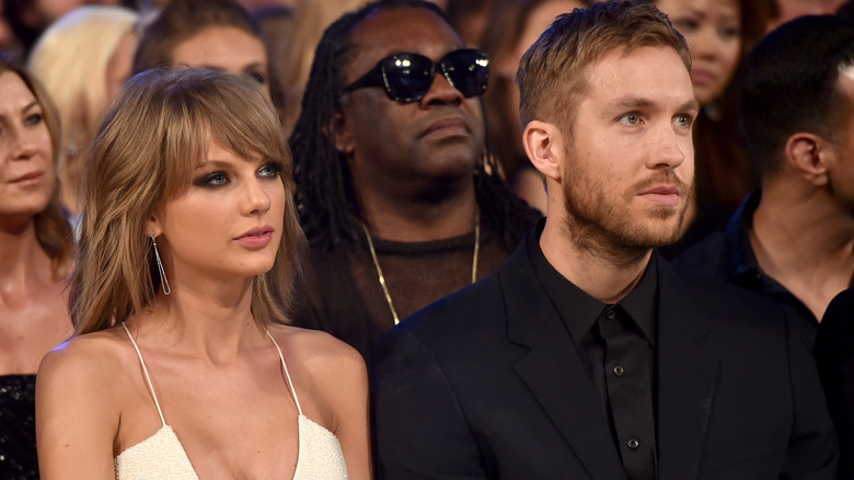 Taylor Swift and Calvin Harris in 2015