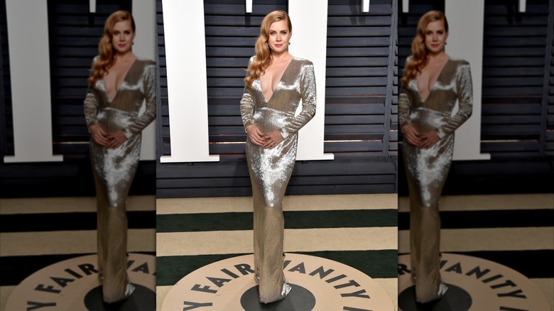Amy Adams at the 2017 Vanity Fair Oscar Party.
