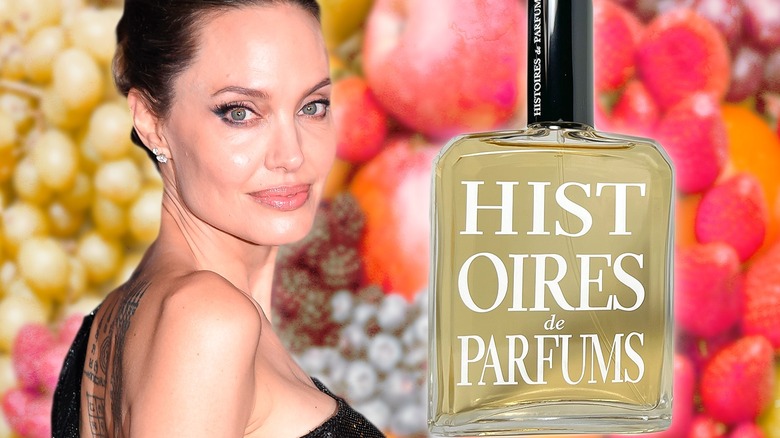 Angelina Jolie and Histoires de Parfums 1969