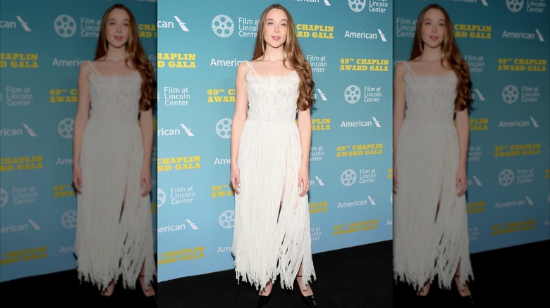 Ella Beatty attends the 49th Chaplin Award Honoring Jeff Bridges at Lincoln Center on April 29, 2024