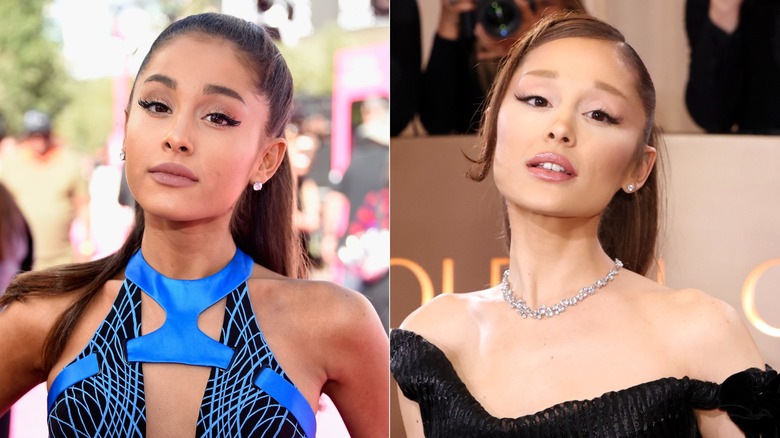 Ariana Grande in 2016 and 2026