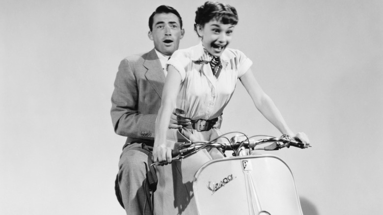 Audrey Hepburn in "Roman Holiday"