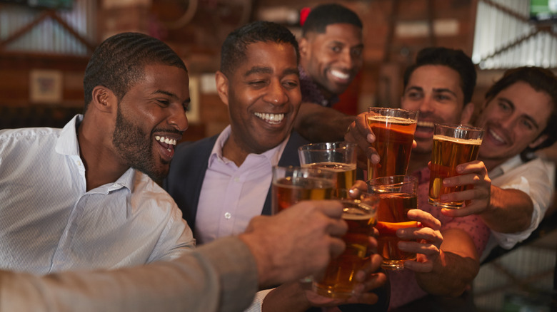 A bachelor party