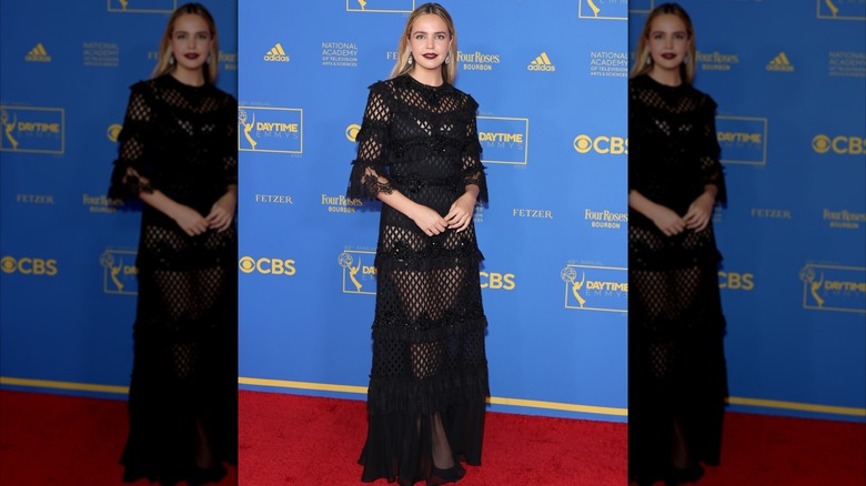 Bailee Madison at the 2022 Daytime Emmy Awards.