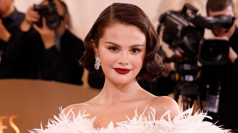 Selena Gomez smiling