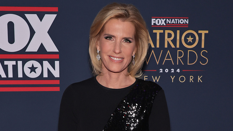 Laura Ingraham poses at the Patriot Awards