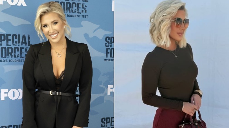 Savannah Chrisley before and after takign GLP 1 injections