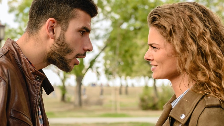couple arguing