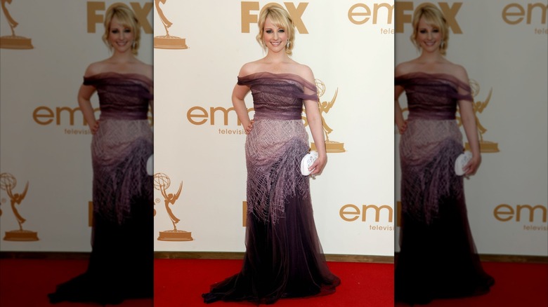 Melissa Rauch at the 2011 Emmy Awards