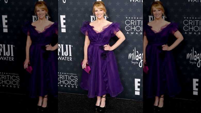 Melissa Rauch at the 2025 Critics' Choice Awards