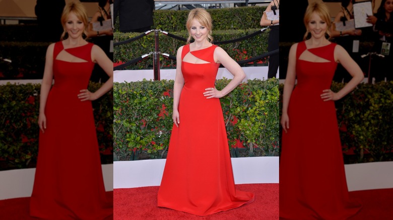 Melissa Rauch at the 2016 Screen Actors Guild Awards