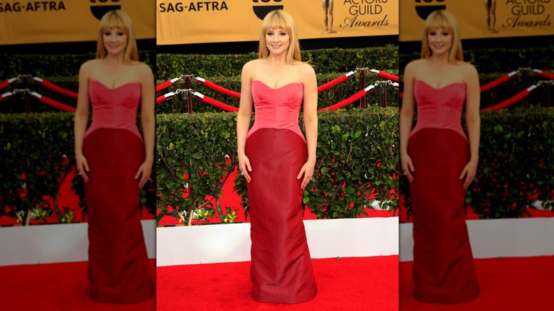 Melissa Rauch at the 2015 Screen Actors Guild Awards