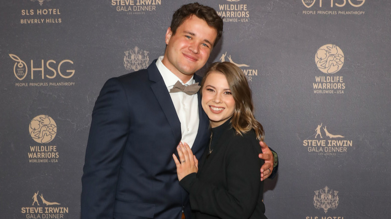 Bindi Irwin and Chandler Powell at Steve Irwin gala
