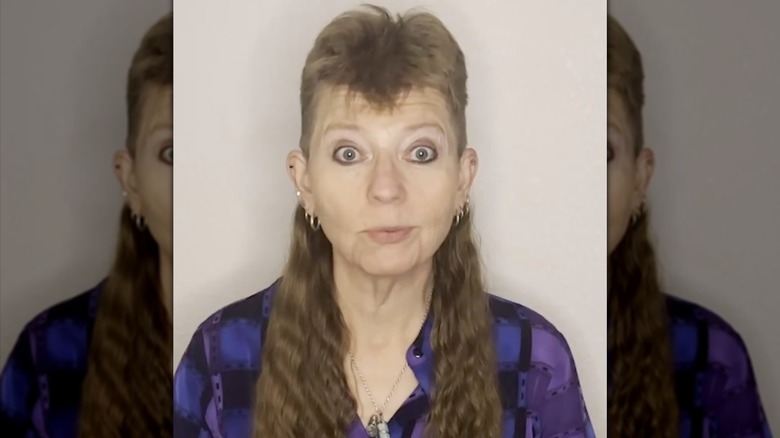 Tami Manis with her bold mullet