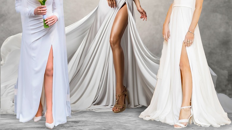 Leg Slit Wedding Dresses & Gowns