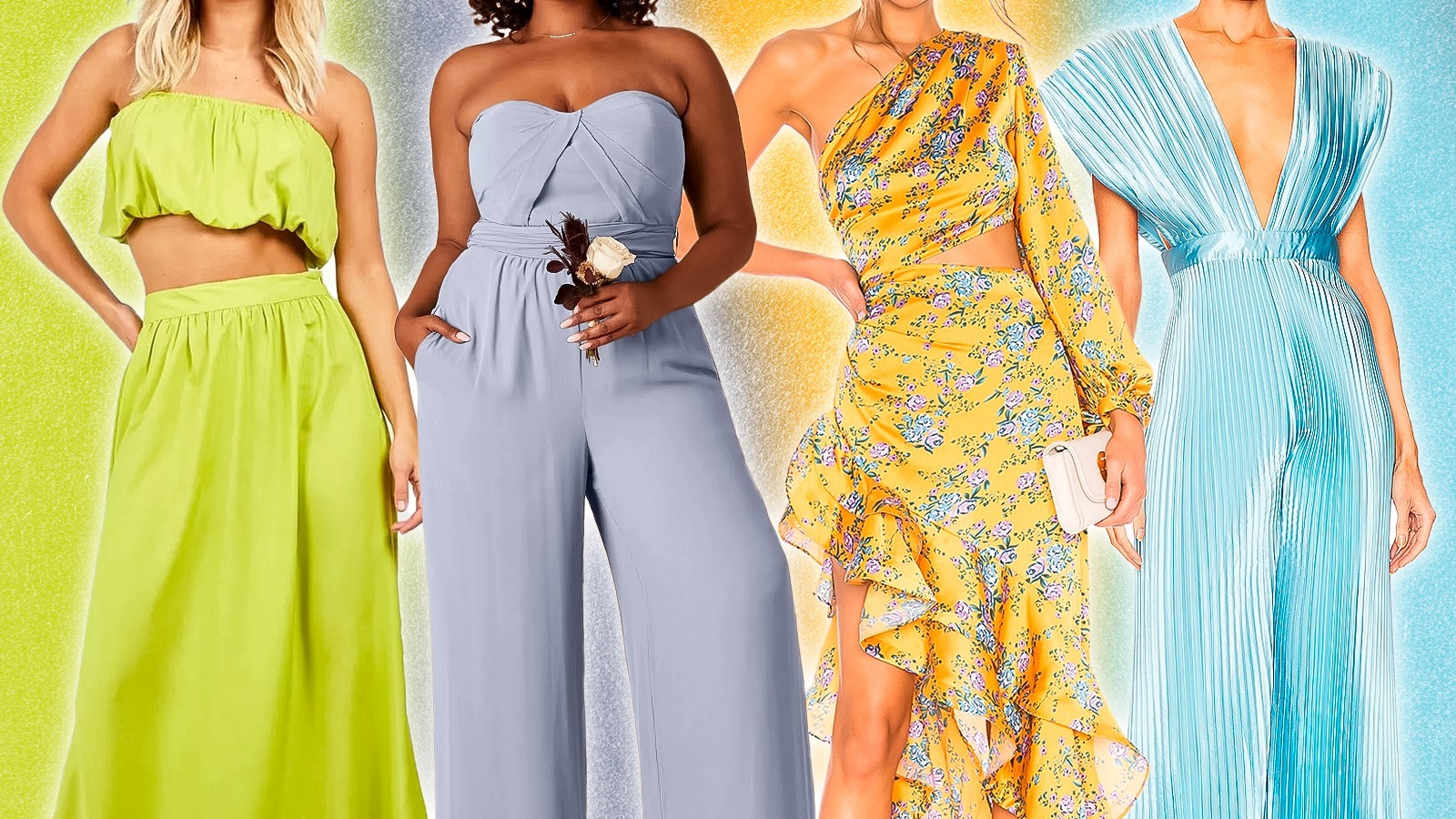 Bridesmaid Fashion Is Undoubtedly Bolder And Brighter Than It Used To Be