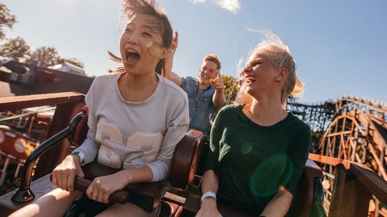 Friends on a rollercoaster