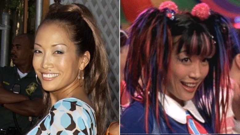 Carrie Ann Inaba at the Austin Powers premiere and in the movie