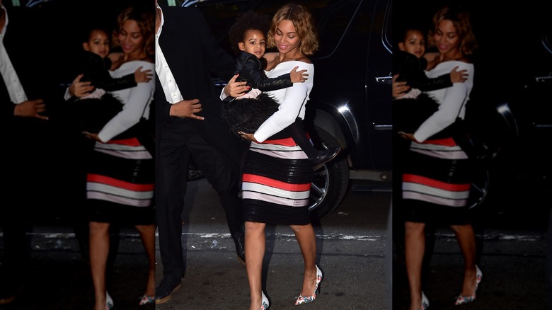 Beyoncé and Blue Ivy as a toddler in 2014