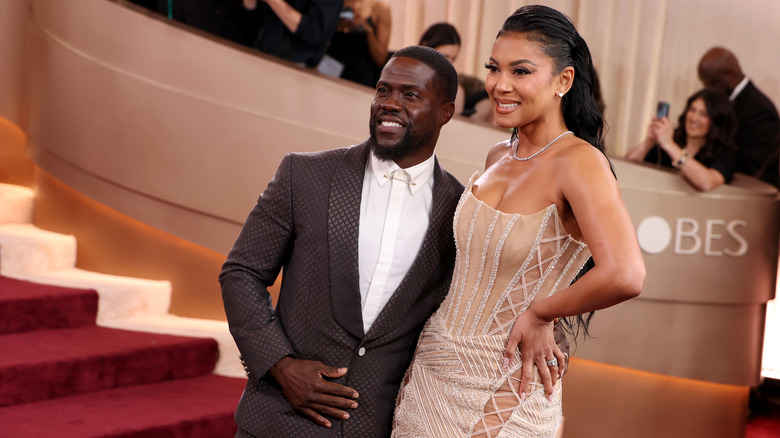 Kevin Hart and Eniko Hart at the 83rd Golden Globe Awards in January 2026 in Beverly Hills