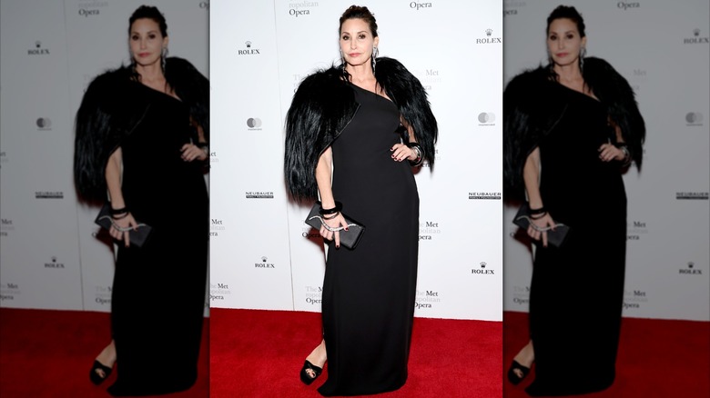 Gina Gershon at the Metropolitan Opera 2026 opening night gala premiere of "Macbeth" in New York City in September 2026