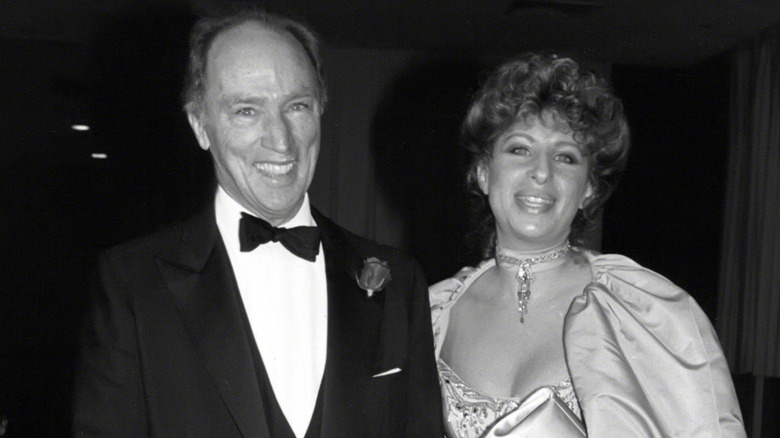 Pierre Trudeau and Barbra Streisand attend a gala together