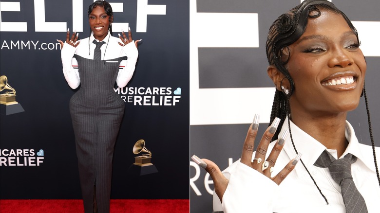 Doechii at the 67th GRAMMY Awards red carpet.