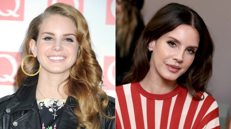Lana Del Rey in 2011 and 2025