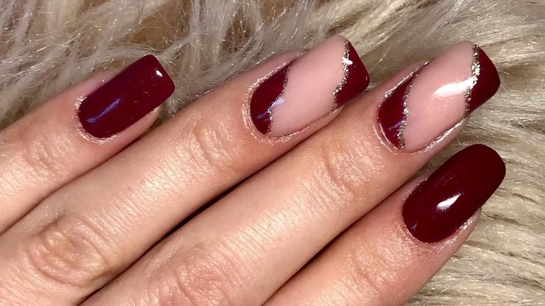 Cherry Mocha Nail Design Ideas - wide 7