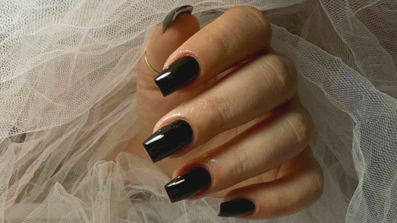 DeBelle Gel Nail Lacquer Luxe Noir, Black Nail Polish Online in India, Buy  at Best Price from Firstcry.com - 12696273