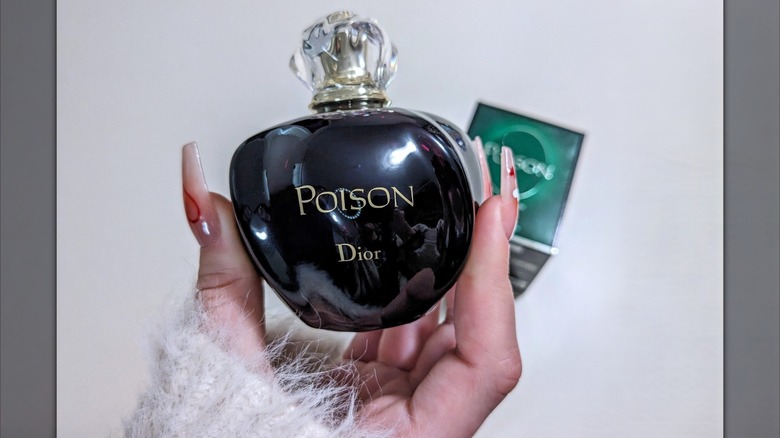 A bottle of Dior's Poison.
