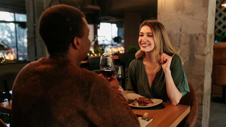 Couple on a date
