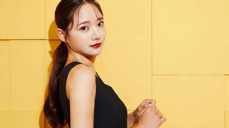 black dress