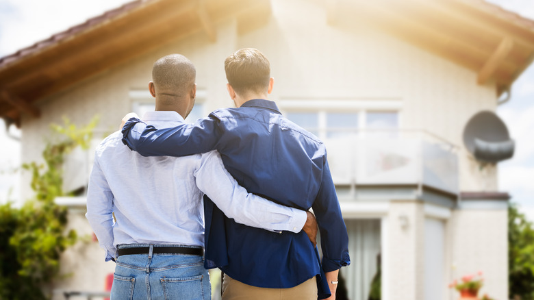 Couple buys a house