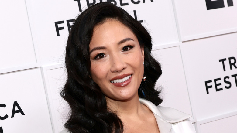 Actor Constance Wu wearing makeup