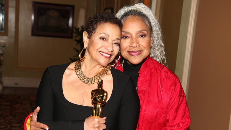 Debbie Allen and Phylicia Rashad at honorary Oscar party