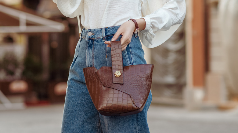 Crocodile Is Officially The Trendiest Bag Texture Of The Moment