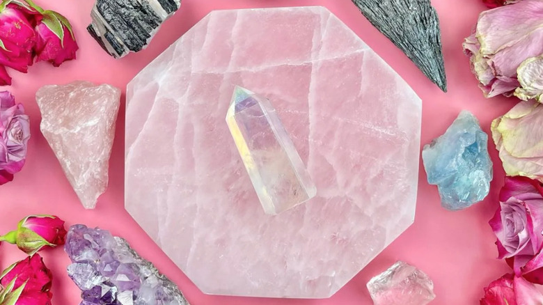 crystals on display 