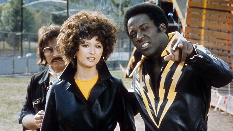 Victoria Principal and Richard Roundtree for 1974's 