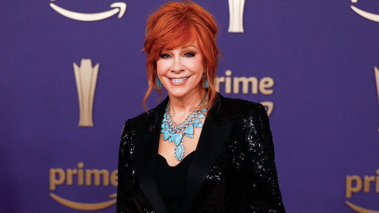 Reba McEntire updo hair 2024 ACM Awards