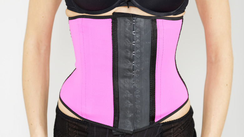 Pink waist trainer