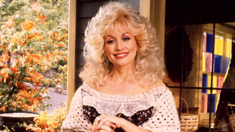 Dolly Parton at Dollywood in 1995.