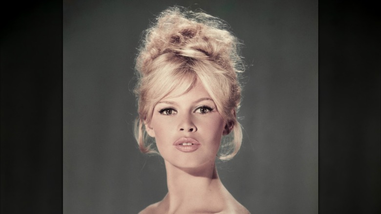 Brigitte Bardot with an updo